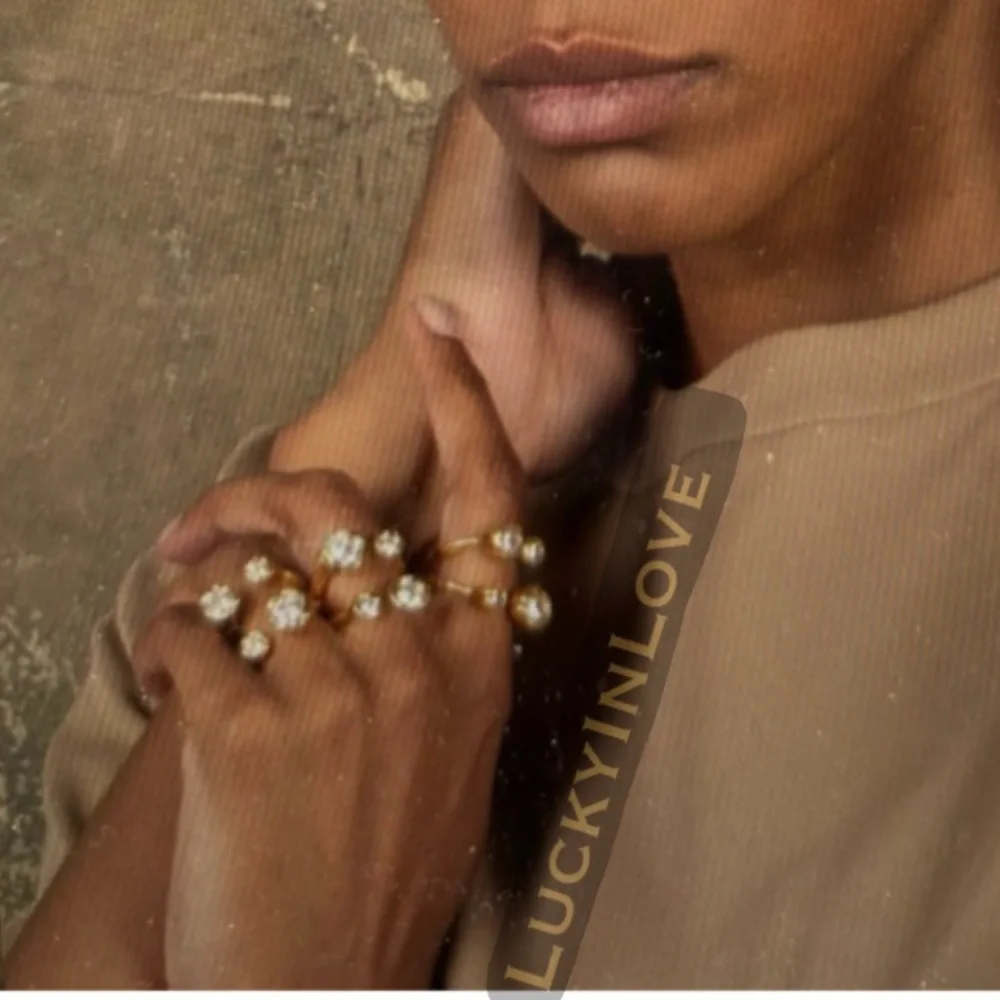ALEXIS BITTAR • Asterales Gold Open Ring